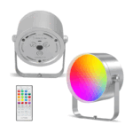 buytronics-LUXCEO RGB LED Video Light, 10W Video Lighting with Remote Control