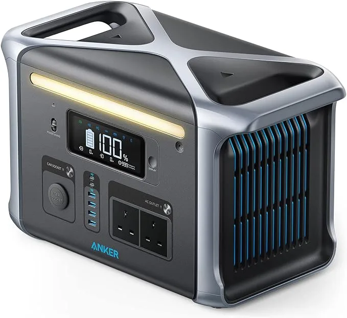 Anker - 757 Power Station - 1229Wh Portable Powerhouse