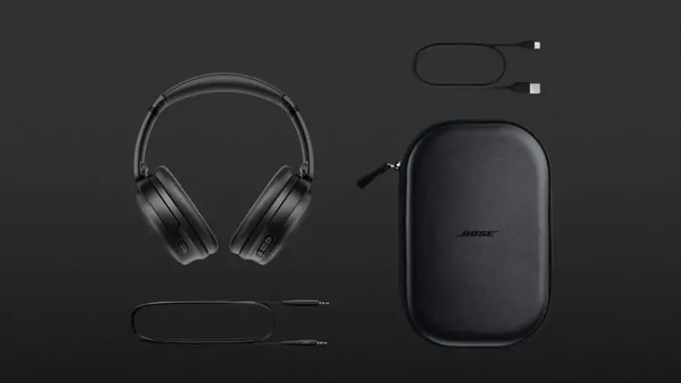 Seamless connectivity and intuitive controls with Bose QuietComfort45 headphones