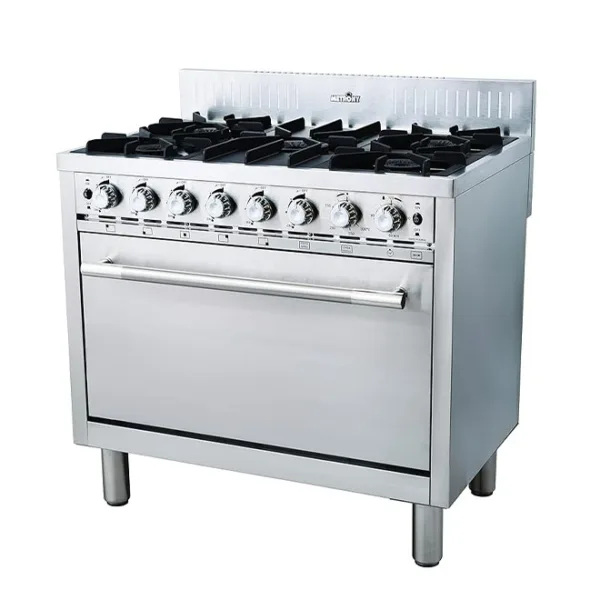 Heavy- Duty Gas Cooker with Oven and Grill Burner - MHO3651S