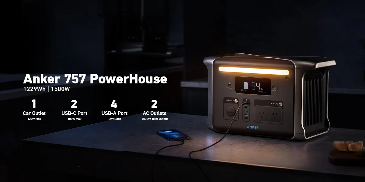 Anker 757 Powerhouse: A Workstation to Travel by Your Side