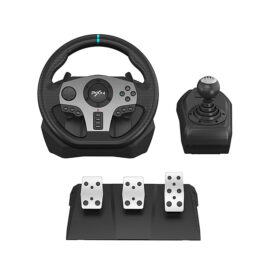 buytronics-PXN V9 PC Racing Wheel 270900 Game Steering Wheel Dual-Motor
