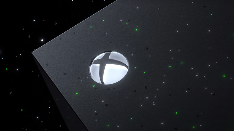 buytronics-Xbox Microsoft Series X 2TB Disc Drive Galaxy black Game Console