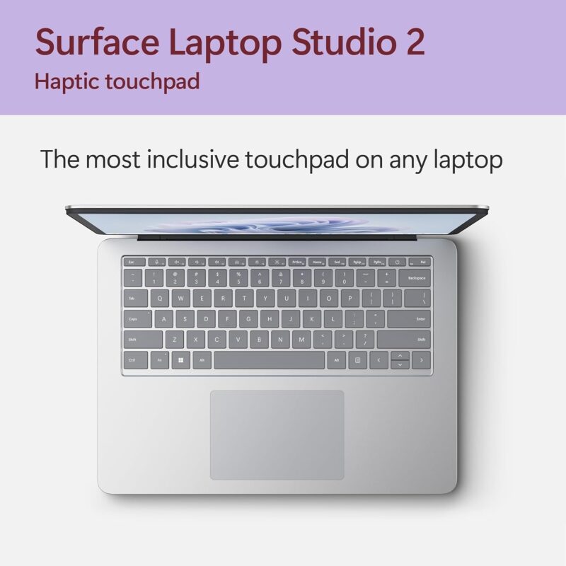 Buy Microsoft Surface Laptop Studio 2 14.4 inches (1TB SSD, 32GB RAM, Nvidia Geforce RTX 4050 GPU 6GB, Win11 Home, Platinum, Wi-Fi Only)