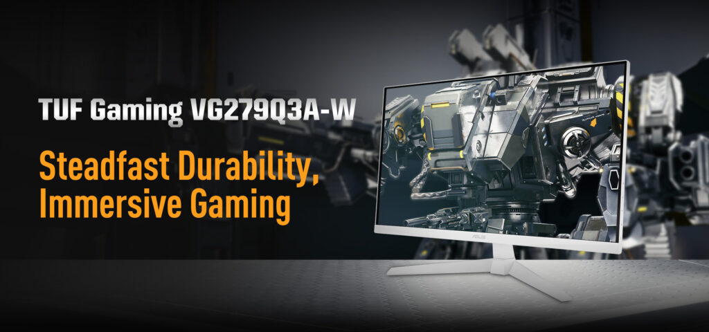 buytronics-Asus TUF Gaming VG279Q3A-W 27″ 180Hz 1ms IPS FHD Gaming Monitor – White
