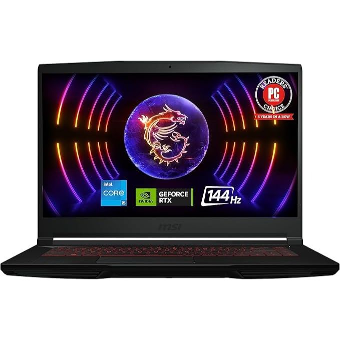 Buy Msi GF63 THIN 12UCX 9S7-16R821-411 Gaming Laptop | Core i5-12450H CPU, 8GB RAM, 512GB SSD, RTX 2050 4GB GPU