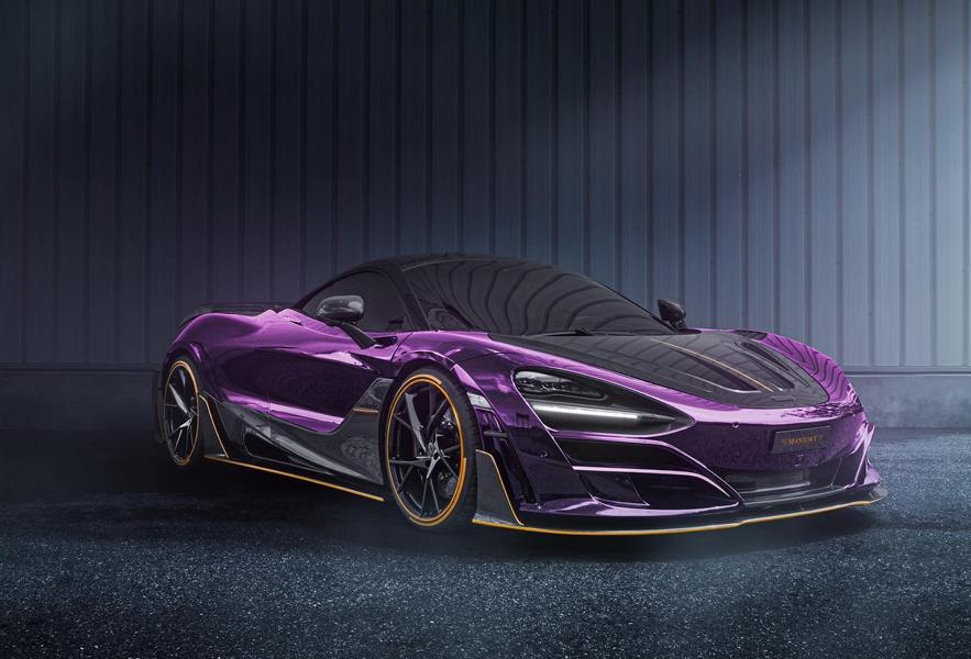 buytronics-Mansory McLaren720 model car 118 purple