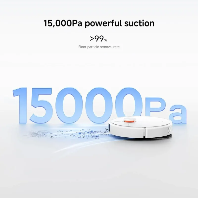 XIAOMI H50 Pro Robot Vacuum with Mop Function 15000Pa Suction - Image 5