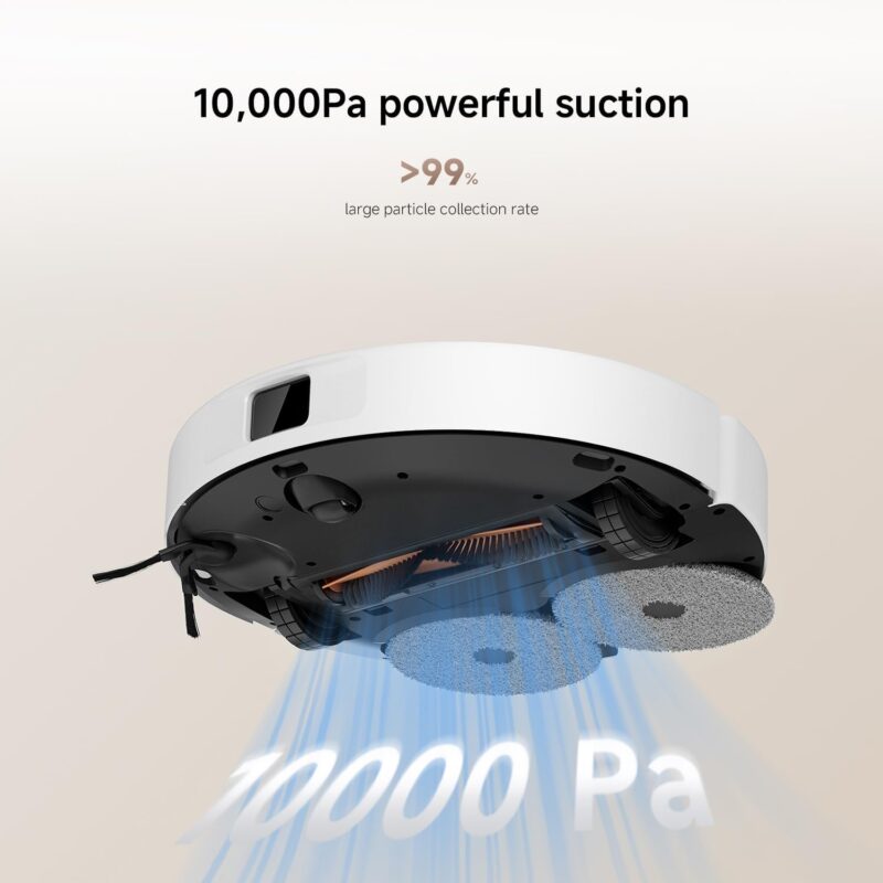 Xiaomi H50 Robot Vacuum Cleaner with Mop 10000Pa 3-in-One Station - Image 4