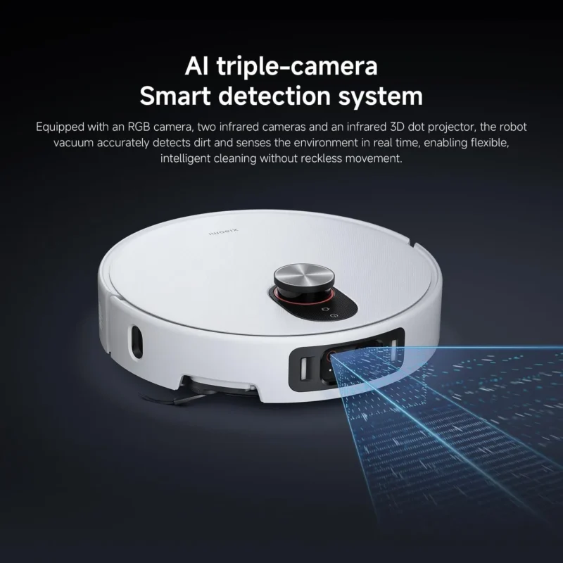 Xiaomi Robot Vacuum 5 Pro – Reactive AI Camera Obstacle Avoidance - Image 4