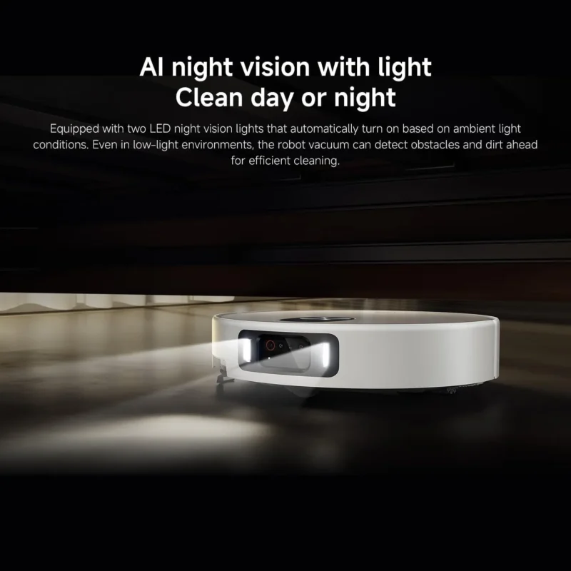 Xiaomi Robot Vacuum 5 Pro – Reactive AI Camera Obstacle Avoidance - Image 3