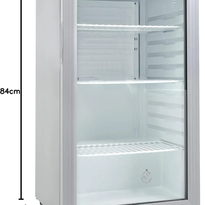 Yamada YCC90G Mini Glass Door Fridge - Image 2